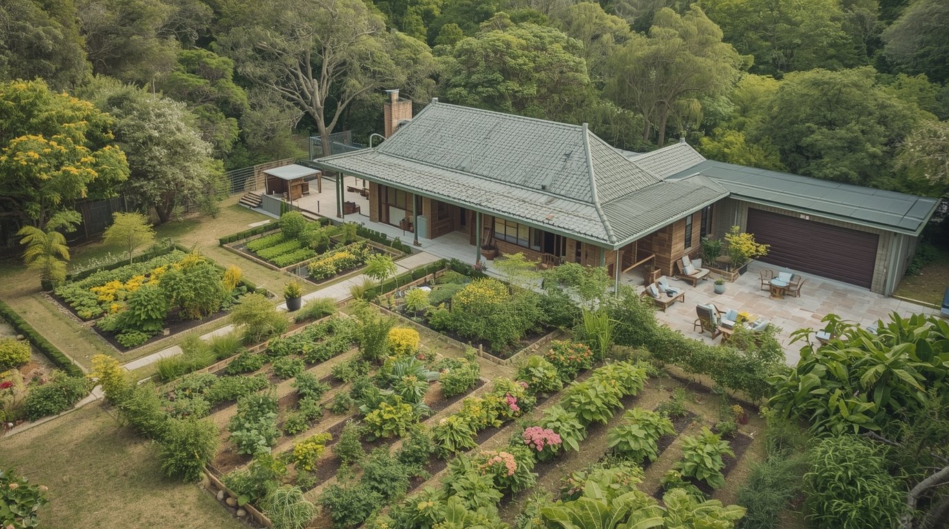 Edible garden design by Pholoflixor