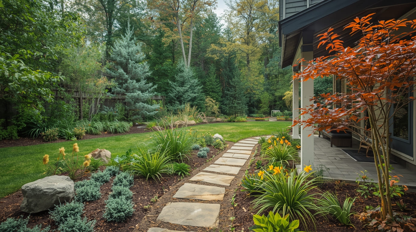 Residential landscaping design by Pholoflixor